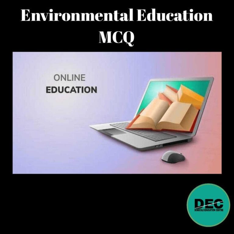 Environmental Education MCQ